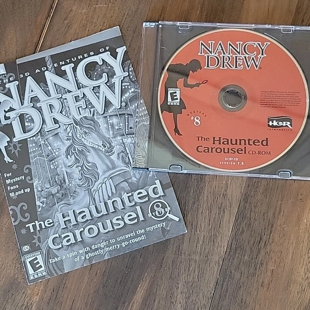 Nancy Drew The Haunted Carousel Mystery DVD Game